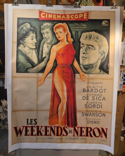 Affiche restaurée