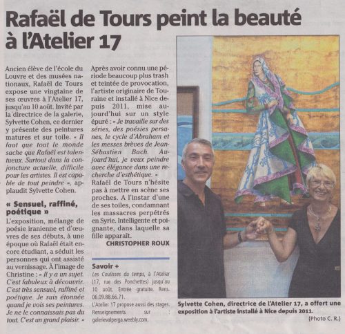 Nice-Matin-29 Juillet 2013
